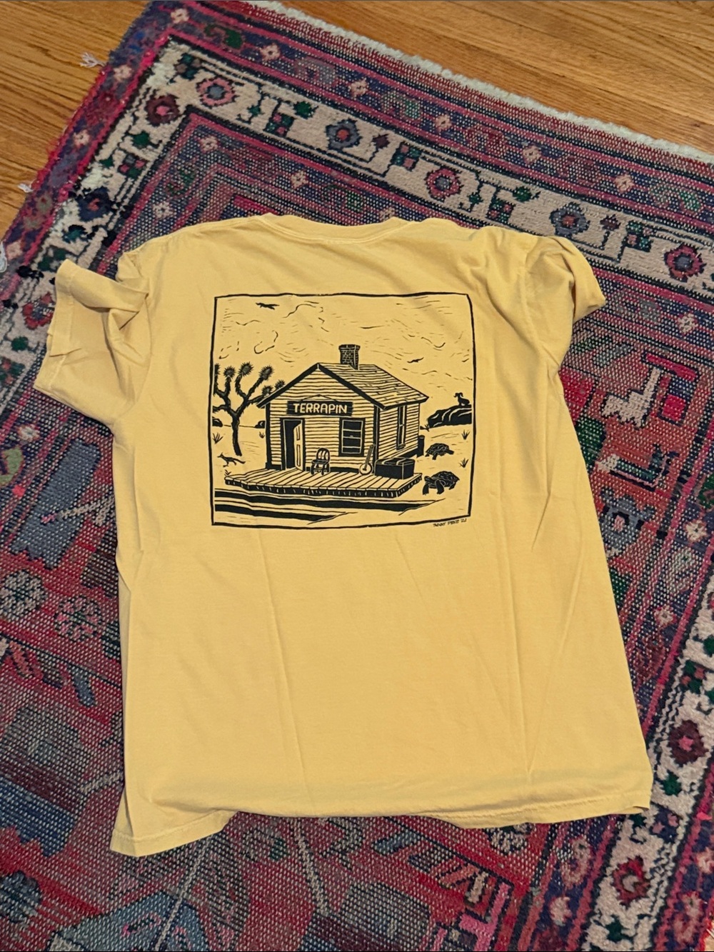 Grateful Dead Terrapin Station Graphic Short Sleeve T-shirt. Rare.